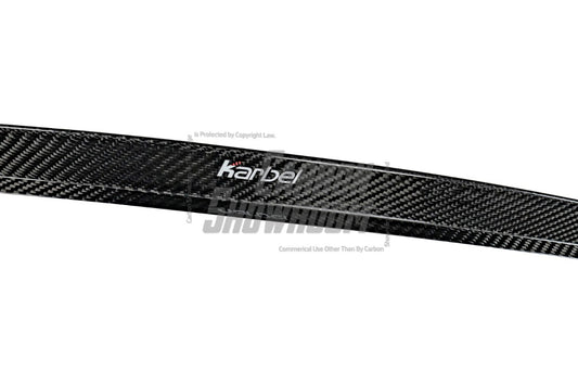 Audi RS3 S3 A3 8V/8V.5 2014 2015 2016 2017 2018 2019 2020 with Aftermarket Parts - Rear Spoiler Pre-preg Carbon Fiber from Karbel Carbon