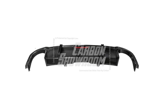 Audi RS5 B9 2018 2019 2020 with Aftermarket Parts - Rear Diffuser Pre-preg Carbon Fiber from Karbel Carbon