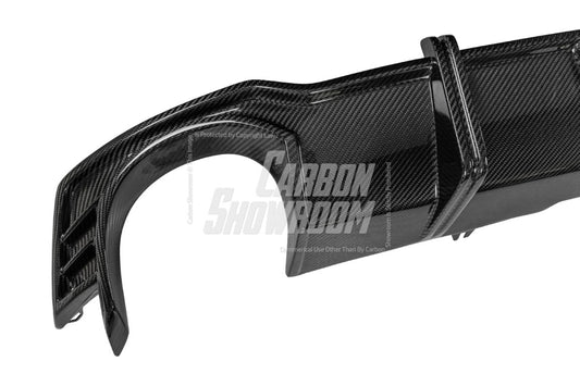 Audi RS5 B9 2018 2019 2020 with Aftermarket Parts - Rear Diffuser Pre-preg Carbon Fiber from Karbel Carbon