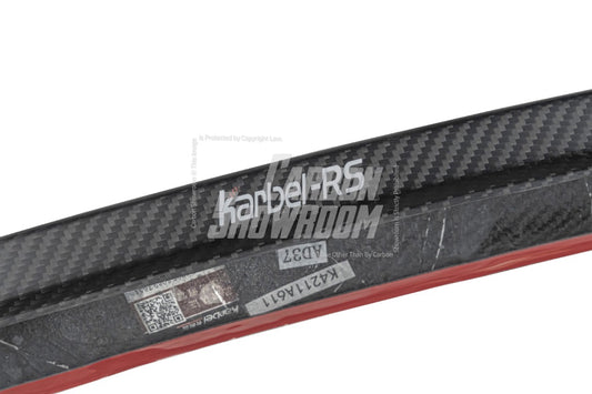 Audi RS5 S5 A5 B9 / B9.5 2017-ON with Aftermarket Parts - Rear Lip Spoiler Pre-preg Carbon Fiber from Karbel Carbon