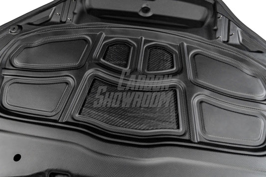 Audi RS5 S5 A5 B9 B9.5 2017-ON with Aftermarket Parts - Hood Pre-preg Carbon Fiber from Karbel Carbon