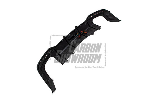 Audi S5 A5 (with s-line bumper, does not base model) B9.5 2020 2021 2022 2023 2024 with Aftermarket Parts - Rear Diffuser Pre-preg Carbon Fiber from Karbel Carbon