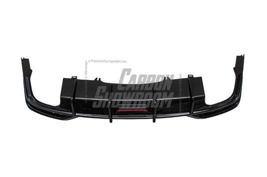 Audi S5 A5 (with s-line bumper, does not base model) B9.5 2020 2021 2022 2023 2024 with Aftermarket Parts - Rear Diffuser Pre-preg Carbon Fiber from Karbel Carbon