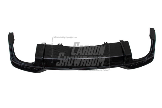 Audi S5 A5 (with s-line bumper, does not base model) B9.5 2020 2021 2022 2023 2024 with Aftermarket Parts - Rear Diffuser Pre-preg Carbon Fiber from Karbel Carbon