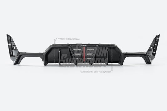 Karbel V2 Rear Diffuser & Canards for BMW 3 Series G20 330i M340i G21 LCI Carbon Fiber