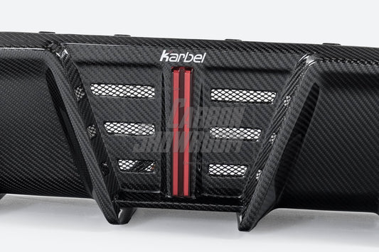Karbel V2 Rear Diffuser & Canards for BMW 3 Series G20 330i M340i G21 LCI Carbon Fiber