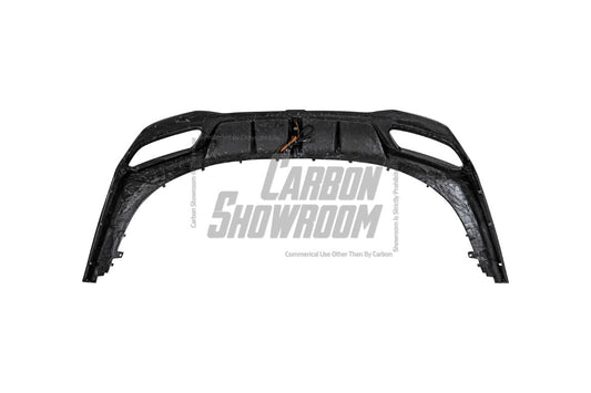 BMW 8 Series M850 840 (With M-Package Bumper) G16 2018 2019 2020 2021 2022 2023 2024 with Aftermarket Parts - Rear Diffuser Pre-preg Carbon Fiber from Karbel Carbon