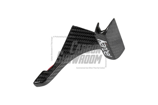 BMW X3M X3MC F97 Pre-LCI 2019 2020 2021 & X4M X4MC F98 Pre-LCI 2019 2020 2021 with Aftermarket Parts - Front Lip Pre-preg Carbon Fiber from Karbel Carbon