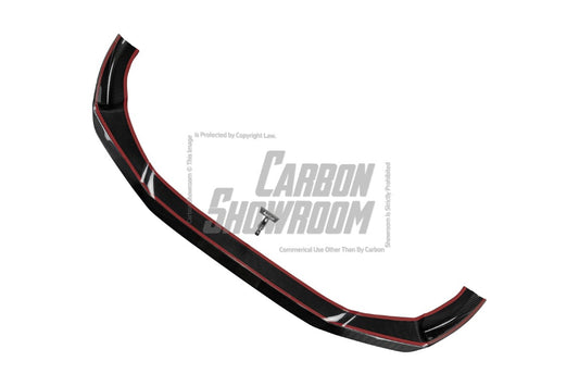 BMW X3M X3MC F97 Pre-LCI 2019 2020 2021 & X4M X4MC F98 Pre-LCI 2019 2020 2021 with Aftermarket Parts - Front Lip Pre-preg Carbon Fiber from Karbel Carbon