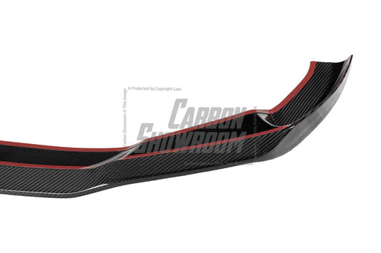 BMW X3M X3MC F97 Pre-LCI 2019 2020 2021 & X4M X4MC F98 Pre-LCI 2019 2020 2021 with Aftermarket Parts - Front Lip Pre-preg Carbon Fiber from Karbel Carbon