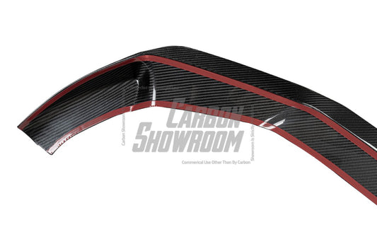 BMW X3M X3MC F97 Pre-LCI 2019 2020 2021 & X4M X4MC F98 Pre-LCI 2019 2020 2021 with Aftermarket Parts - Front Lip Pre-preg Carbon Fiber from Karbel Carbon