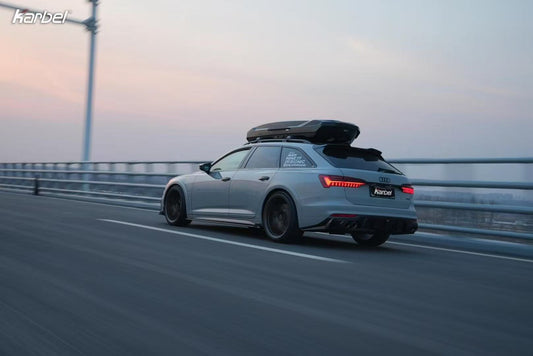 Karbel Carbon Carbon Fiber Side Skirts For Audi A6 Allroad C8 2020-ON - Performance SpeedShop