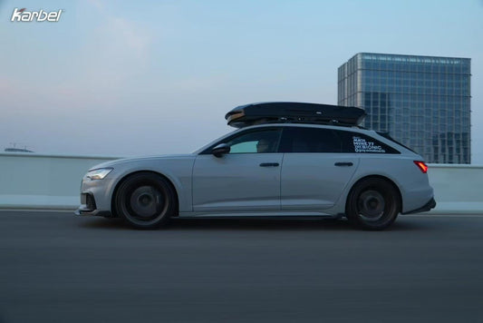 Karbel Carbon Carbon Fiber Side Skirts For Audi A6 Allroad C8 2020-ON - Performance SpeedShop