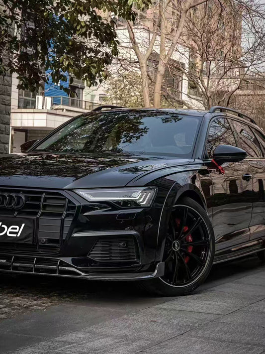 Audi A6 Allroad C8 2020-ON with Aftermarket Parts - Upper Valences Pre-preg Carbon Fiber from Karbel Carbon