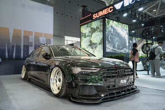 Audi A6 Allroad C8 2020-ON with Aftermarket Parts - Upper Valences Pre-preg Carbon Fiber from Karbel Carbon