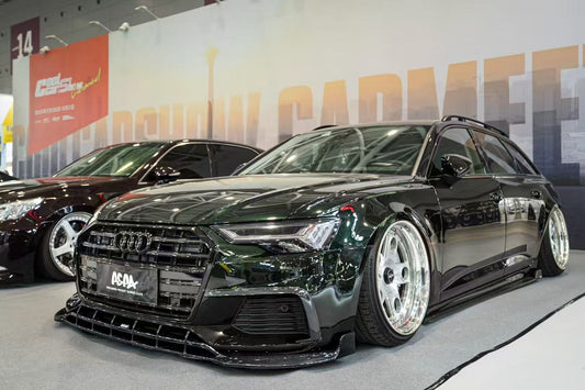 Audi A6 Allroad C8 2020-ON with Aftermarket Parts - Upper Valences Pre-preg Carbon Fiber from Karbel Carbon