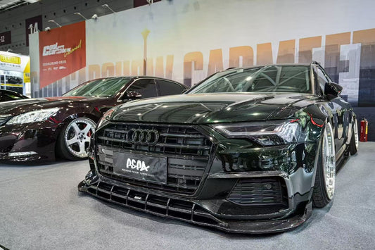Audi A6 Allroad C8 2020-ON with Aftermarket Parts - Upper Valences Pre-preg Carbon Fiber from Karbel Carbon