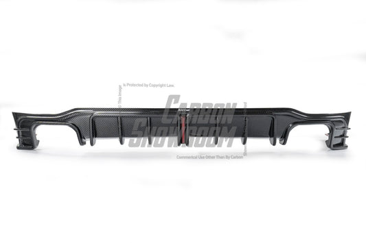 Audi A6 Allroad C8 2020-ON with Aftermarket Parts - V2 Style Rear Diffuser Pre-preg Carbon Fiber from Karbel Carbon