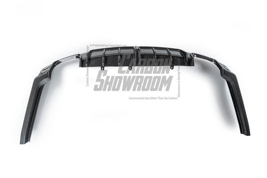 Audi A6 Allroad C8 2020-ON with Aftermarket Parts - V2 Style Rear Diffuser Pre-preg Carbon Fiber from Karbel Carbon