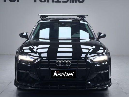 Audi A6 Allroad C8 2020-ON with Aftermarket Parts - Upper Valences Pre-preg Carbon Fiber from Karbel Carbon