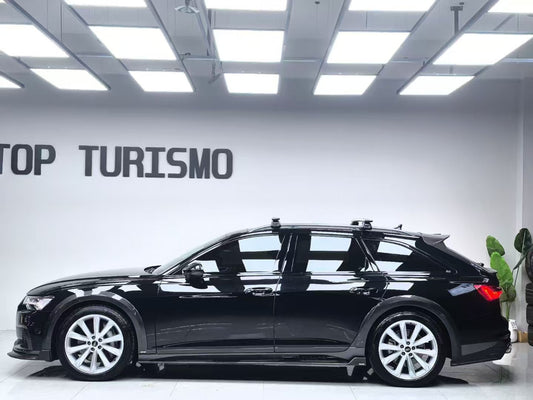 Audi A6 Allroad C8 2020-2022 With Aftermarket Parts - Side Skirts Pre-preg Carbon Fiber from Karbel Carbon