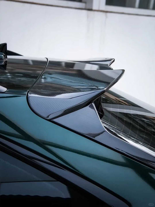 Audi A6 Allroad C8 2020-ON with Aftermarket Parts - V1 Style Rear Roof Spoiler Pre-preg Carbon Fiber from Karbel Carbon