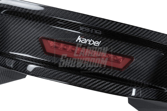 Audi A7 (fits base model, does not fit s-line) C7 2012 2013 2014 2015 with Aftermarket Parts - Rear Diffuser Pre-preg Carbon Fiber from Karbel Carbon