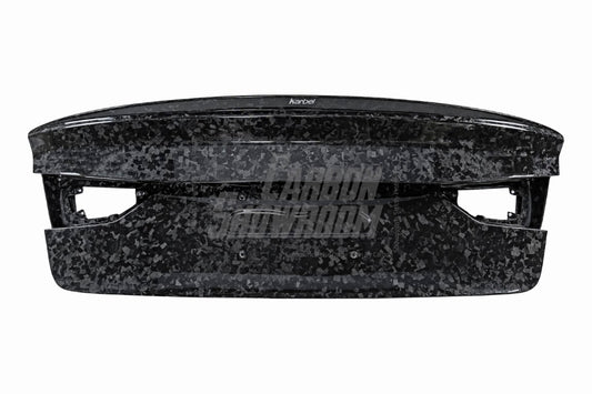 Audi RS3 S3 A3 8V/8V.5 2014-2020 with Aftermarket Parts - Trunk Lid Pre-preg Carbon Fiber from Karbel Carbon