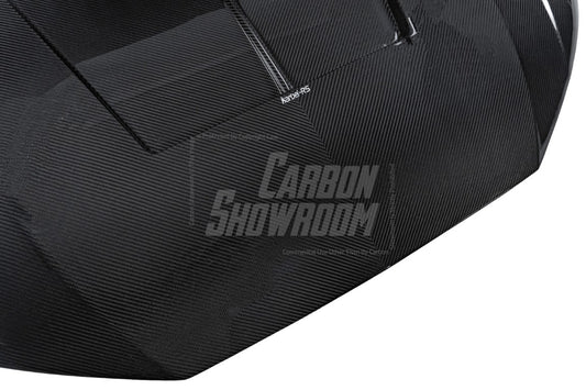 Audi RS4 S4 A4 (all models) B9 / B9.5 2017-ON with Aftermarket Parts - Hood Pre-preg Carbon Fiber from Karbel Carbon