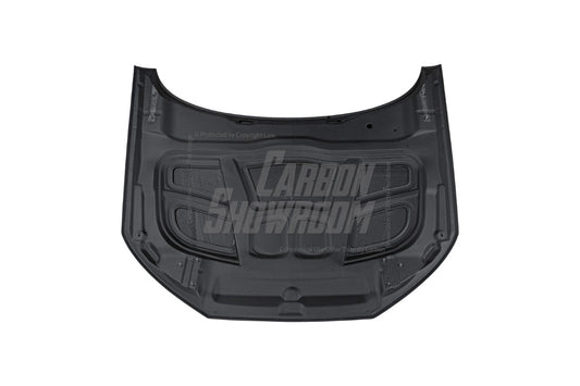 Audi RS4 S4 A4 (all models) B9 / B9.5 2017-ON with Aftermarket Parts - Hood Pre-preg Carbon Fiber from Karbel Carbon