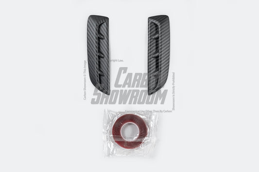 Karbel Carbon Dry Carbon Fiber Head Light Trim For Audi RS5 B9.5 2020-2025