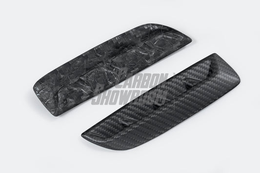 Karbel Carbon Dry Carbon Fiber Head Light Trim For Audi RS5 B9.5 2020-2025