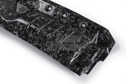 Audi RS4 B9.5 2020 2021 2022 2023 2024 & RS5 B9.5 2020 2021 2022 2023 2024 with Aftermarket Parts - Radiator Cooling Plate Pre-preg Carbon Fiber from Karbel Carbon