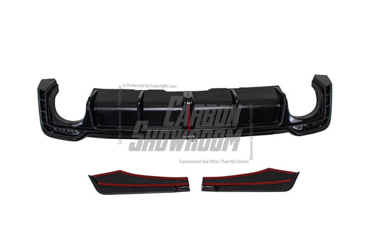 Karbel Carbon Dry Carbon Fiber Rear Diffuser For Audi RS5 B9.5 2020-2025