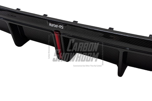 Karbel Carbon Dry Carbon Fiber Rear Diffuser For Audi RS5 B9.5 2020-2025
