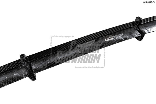 Audi RS5 B9 2018 2019 2020 with Aftermarket Parts - Front Lip Pre-preg Carbon Fiber from Karbel Carbon