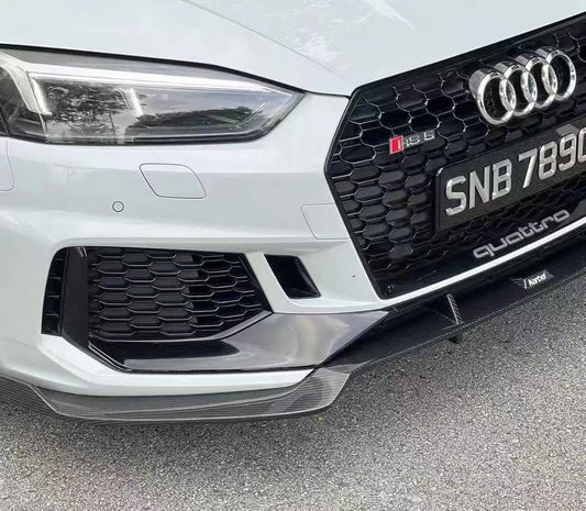 Karbel Carbon Front Lip For Audi RS5 B9 2017-2019 Pre-preg Carbon Fiber