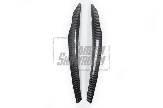 Audi RS5 S5 A5 B9 B9.5 2017 2018 2019 2020 2021 2022 2023 2024 Early 2025 with Aftermarket Parts - Eyebrows Eyelids Pre-preg Carbon Fiber from Karbel Carbon