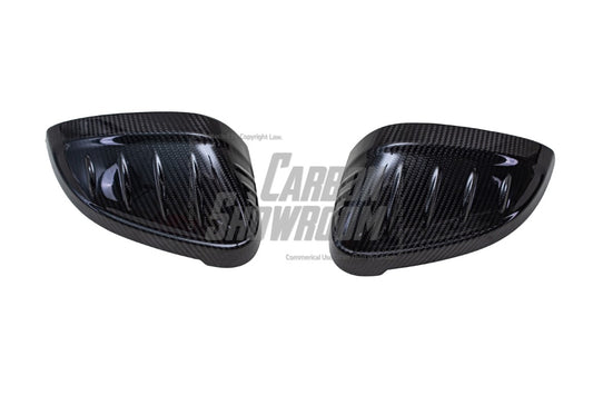 Audi RS5 S5 A5 (equiped with blind assist/without blind assist) B9 / B9.5 2017-ON & RS4 S4 A4 (equiped with blind assist/without blind assist) B9 / B9.5 2017-ON With Aftermarket Parts - Mirror Covers Pre-preg Carbon Fiber from Karbel Carbon