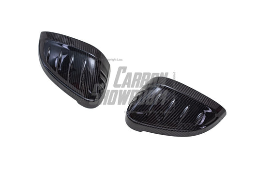 Audi RS5 S5 A5 (equiped with blind assist/without blind assist) B9 / B9.5 2017-ON & RS4 S4 A4 (equiped with blind assist/without blind assist) B9 / B9.5 2017-ON With Aftermarket Parts - Mirror Covers Pre-preg Carbon Fiber from Karbel Carbon