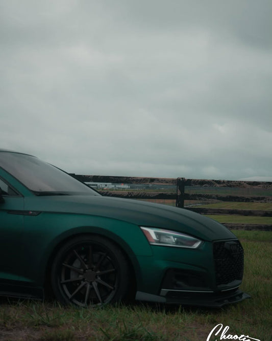 Audi RS5 S5 A5 B9 2017 2018 2019 with Aftermarket Parts - Side Skirts Pre-preg Carbon Fiber from Karbel Carbon