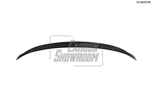 Audi RS6 C8 2020-ON with Aftermarket Parts - Rear Trunk Spoiler Pre-preg Carbon Fiber from Karbel Carbon