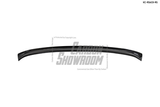 Audi RS6 C8 2020-ON with Aftermarket Parts - Rear Trunk Spoiler Pre-preg Carbon Fiber from Karbel Carbon