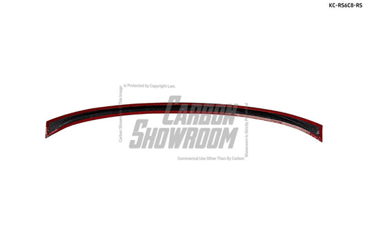 Audi RS6 C8 2020-ON with Aftermarket Parts - Rear Trunk Spoiler Pre-preg Carbon Fiber from Karbel Carbon