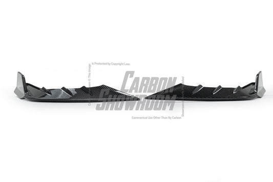 Audi RS6 C8 2020-ON & RS7 C8 2020-ON with Aftermarket Parts - Front Lip Pre-preg Carbon Fiber from Karbel Carbon