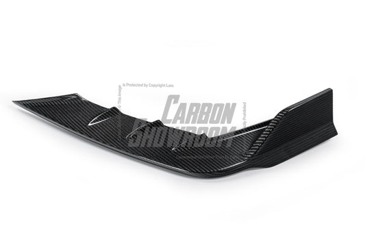 Audi RS6 C8 2020-ON & RS7 C8 2020-ON with Aftermarket Parts - Front Lip Pre-preg Carbon Fiber from Karbel Carbon