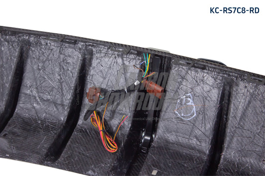 Audi RS6 C8 2020-ON & RS7 C8 2020-ON With Aftermarket Parts - Rear Diffuser & Canards Pre-preg Carbon Fiber from Karbel Carbon