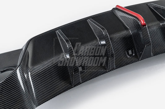 Audi RS6 C8 2020-ON & RS7 C8 2020-ON With Aftermarket Parts - Rear Diffuser & Canards Pre-preg Carbon Fiber from Karbel Carbon