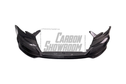 Audi S3 A3 8V.5 2017 2018 2019 2020 with Aftermarket Parts - Front Bumper Pre-preg Carbon Fiber from Karbel Carbon