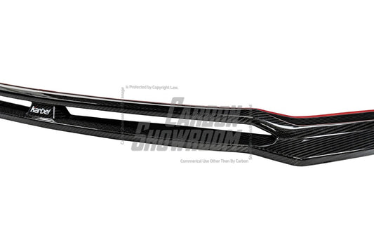Audi S3 A3 8V & 8V.5 2017 2018 2019 2020 with Aftermarket Parts - Front Lip Pre-preg Carbon Fiber from Karbel Carbon
